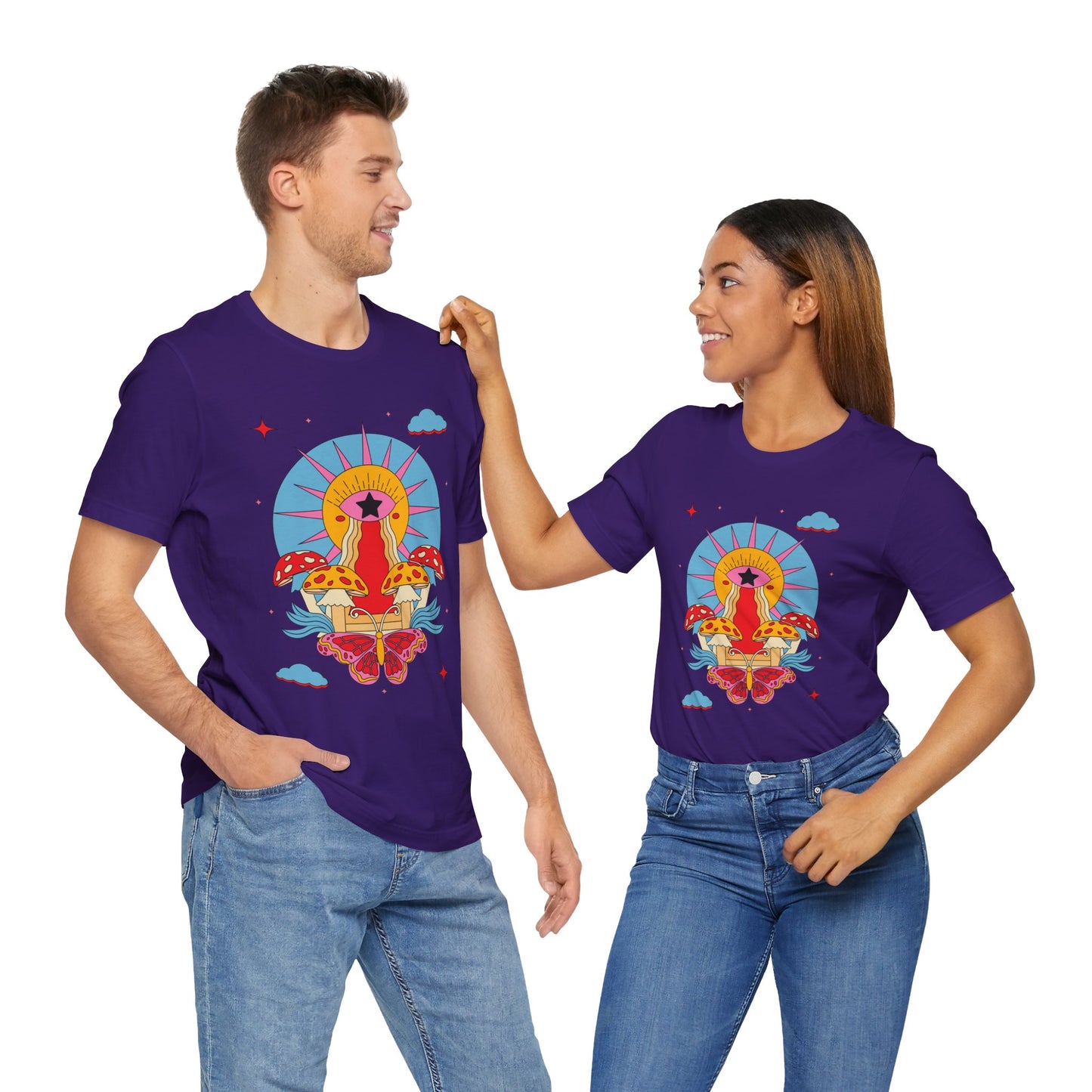 Unisex Tee - Design Butterfly