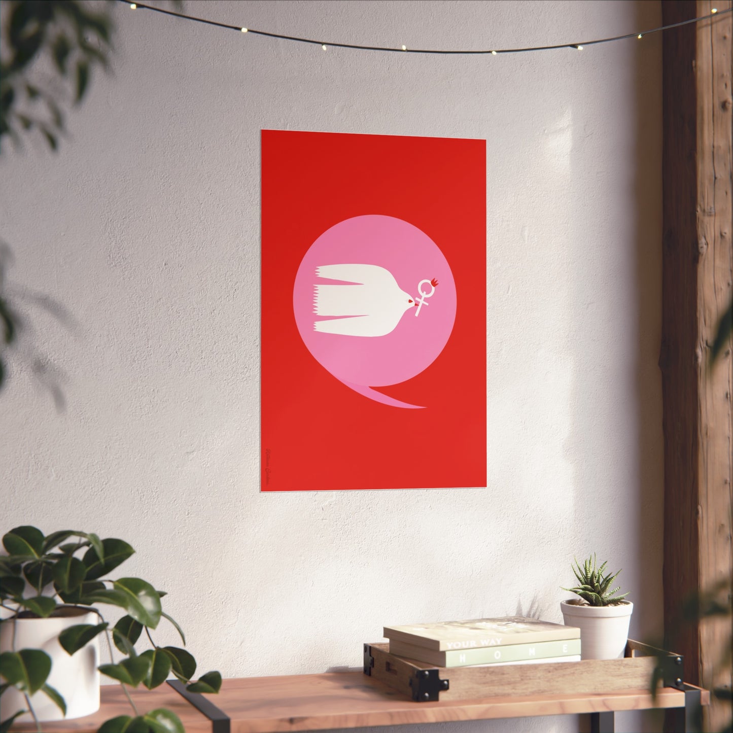 Giclée Fine Art Print  - I say Freedom for all Women