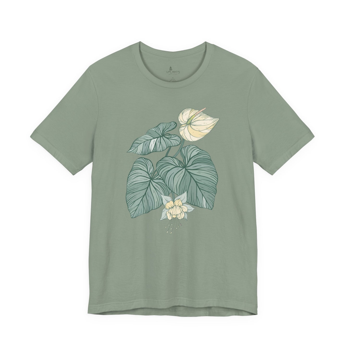 Unisex Staple T-Shirt | Bella + Canvas 300 - Vplants Monstrera