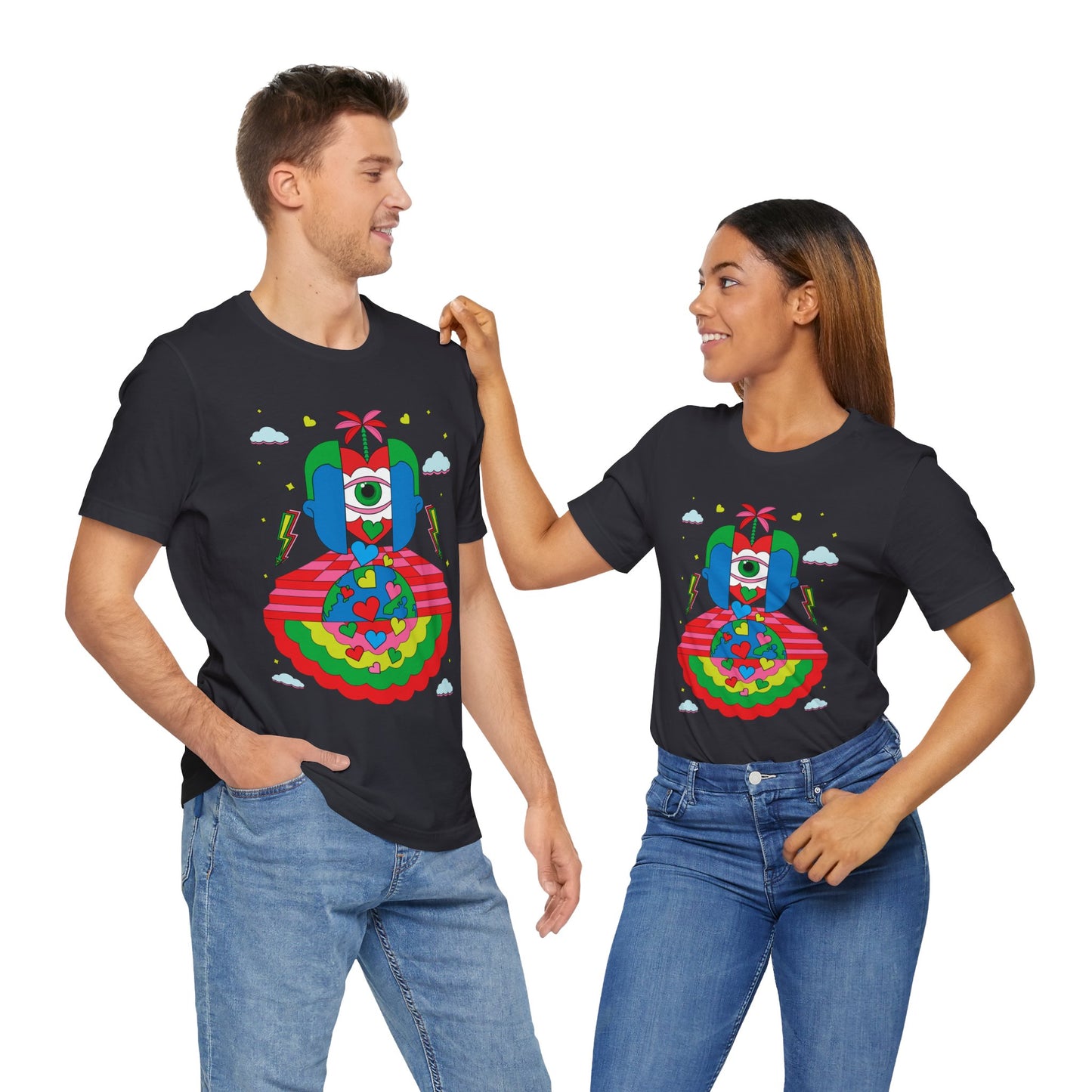 T-shirt Unisexe - Design Futurisme LA