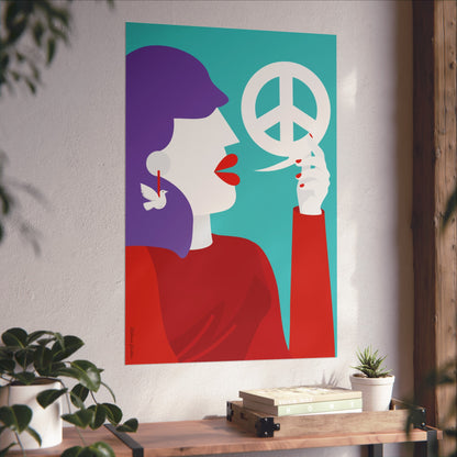 Giclée Fine Art Print - Speak your Peace