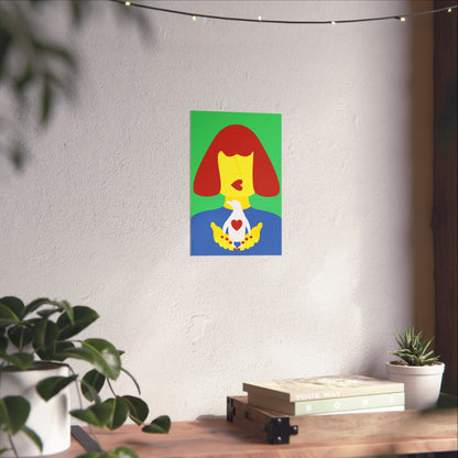 Giclée Fine Art Print - Save them, Lady Galapagos