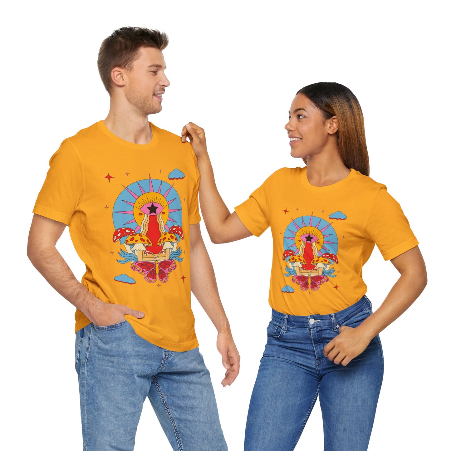 Unisex Tee - Design Butterfly