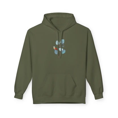 Unisex Midweight Softstyle Fleece Hoodie Vplants - Bird