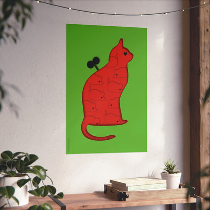 Giclée Fine Art Print  - Coexistence green