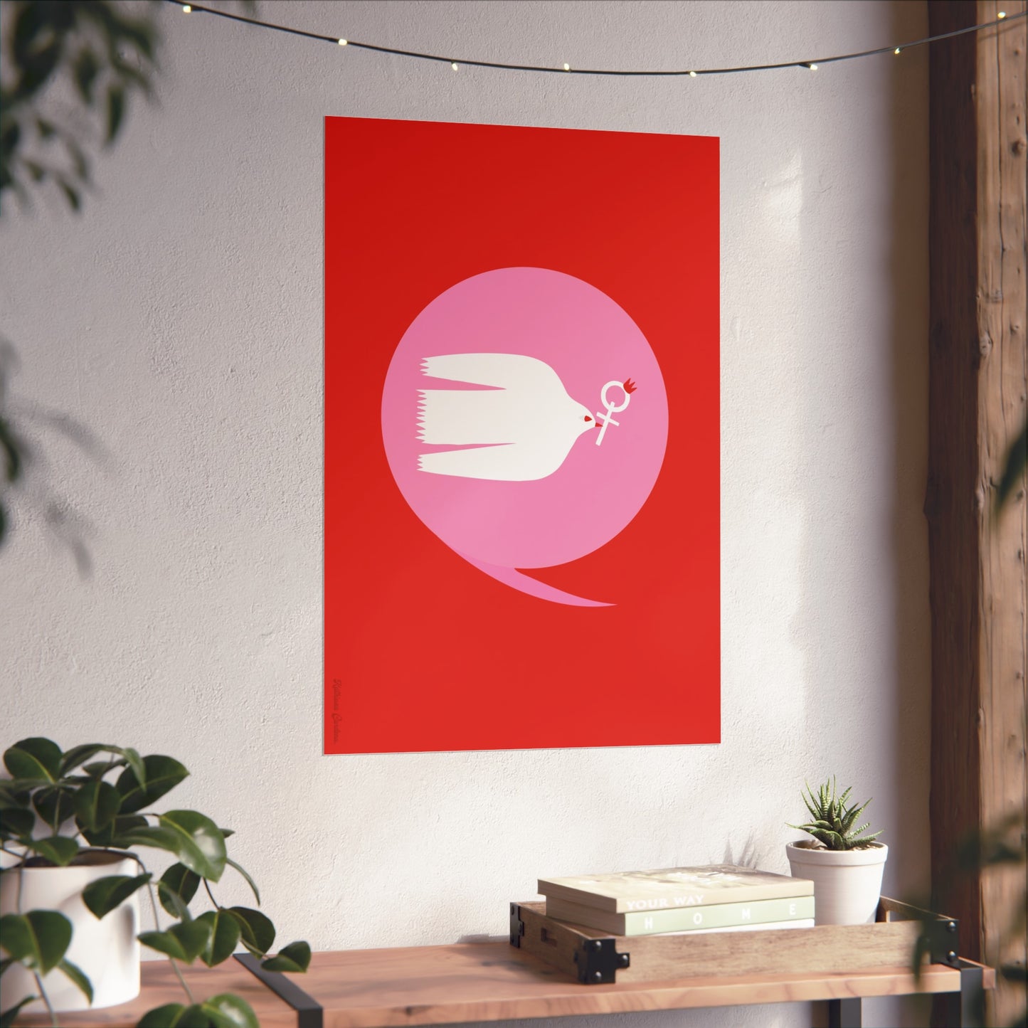 Giclée Fine Art Print  - I say Freedom for all Women