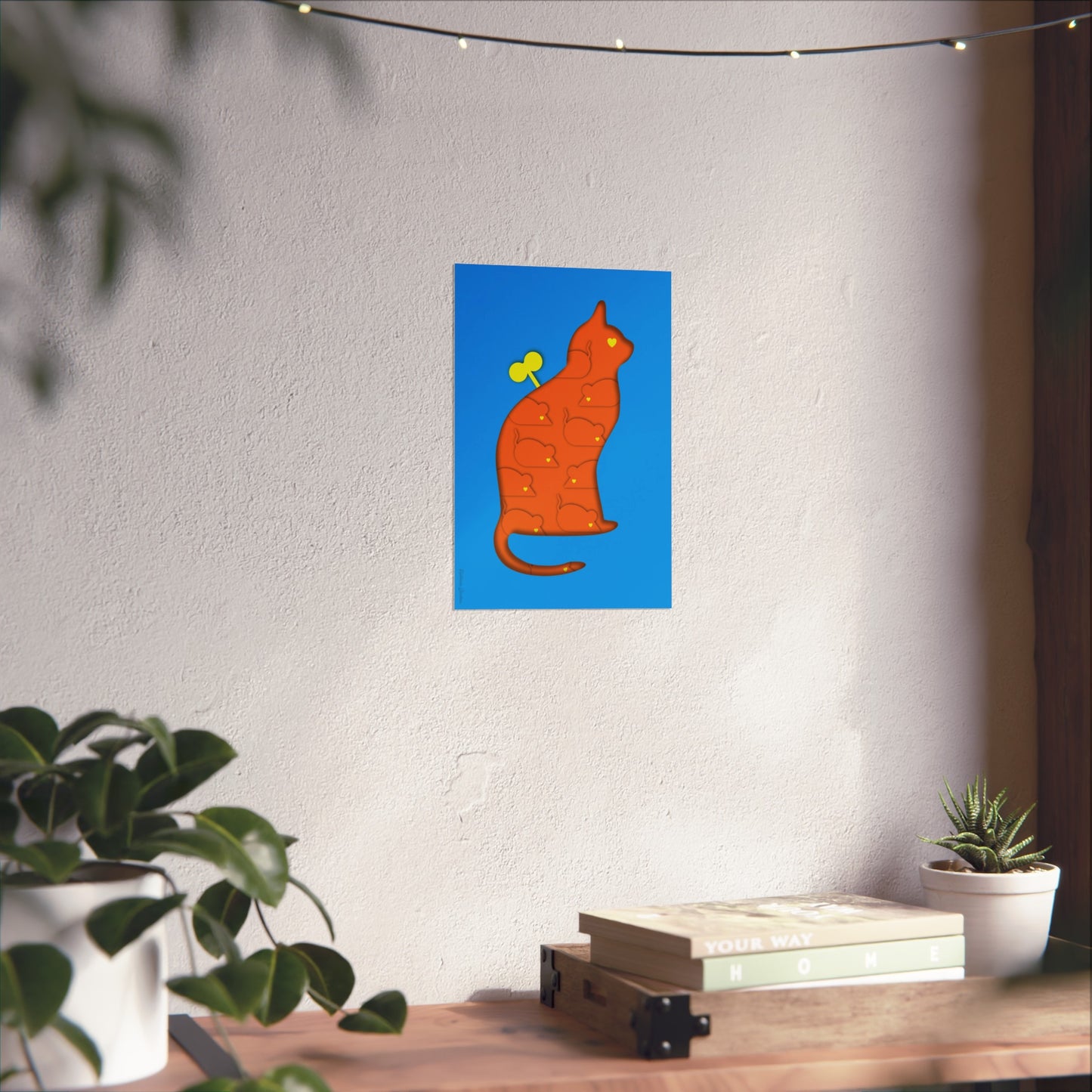 Giclée Fine Art Print  - Coexistence blue