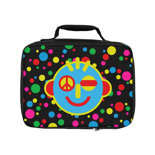 Lunch Bag Blue Face