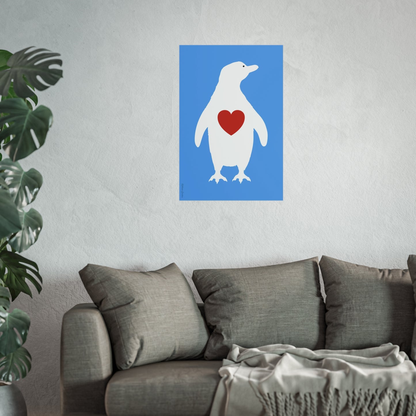 Giclée Fine Art Print - Sálvalos, Pingüino Galápagos 