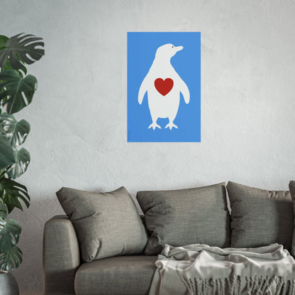 Giclée Fine Art Print - Sálvalos, Pingüino Galápagos 