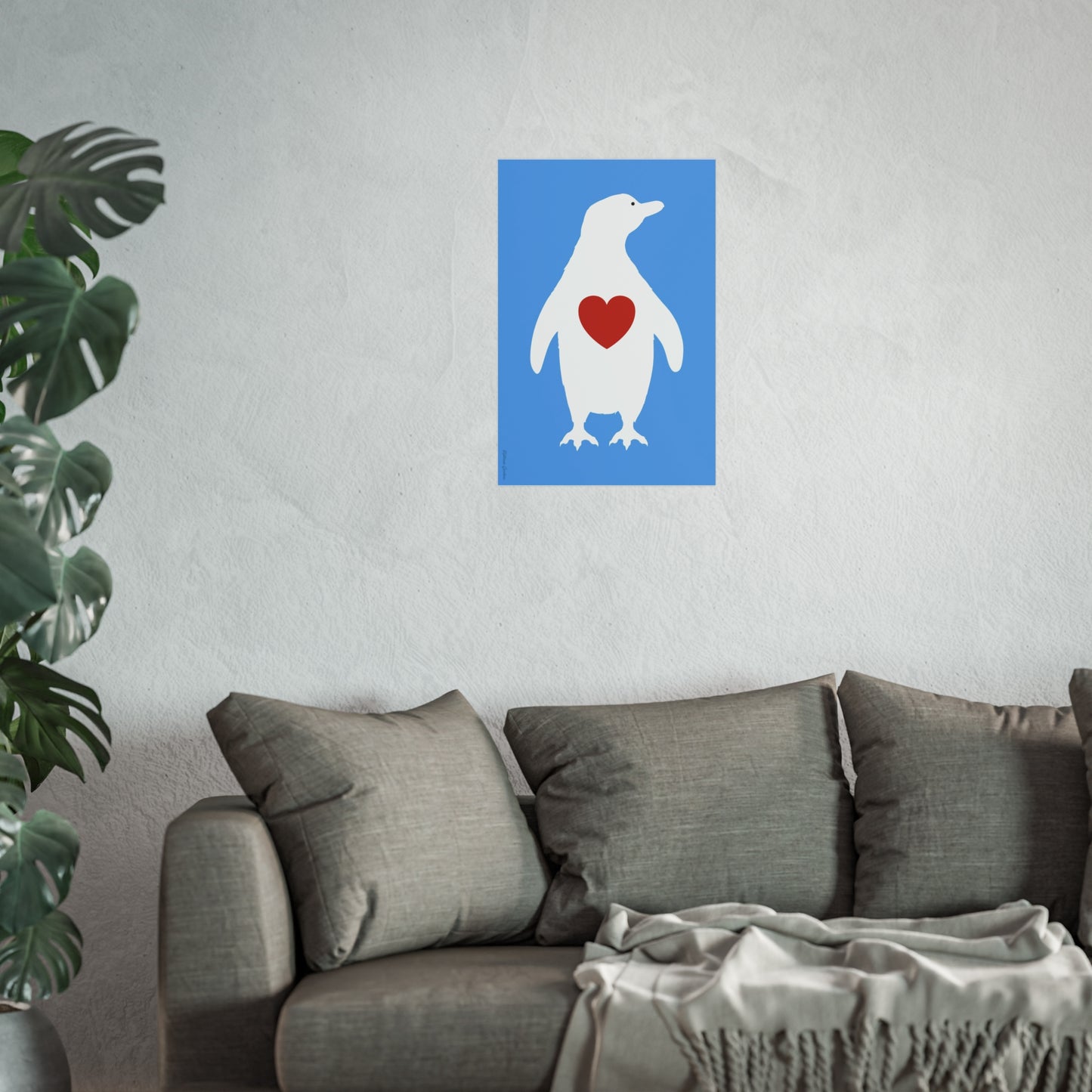 Giclée Fine Art Print - Sálvalos, Pingüino Galápagos 