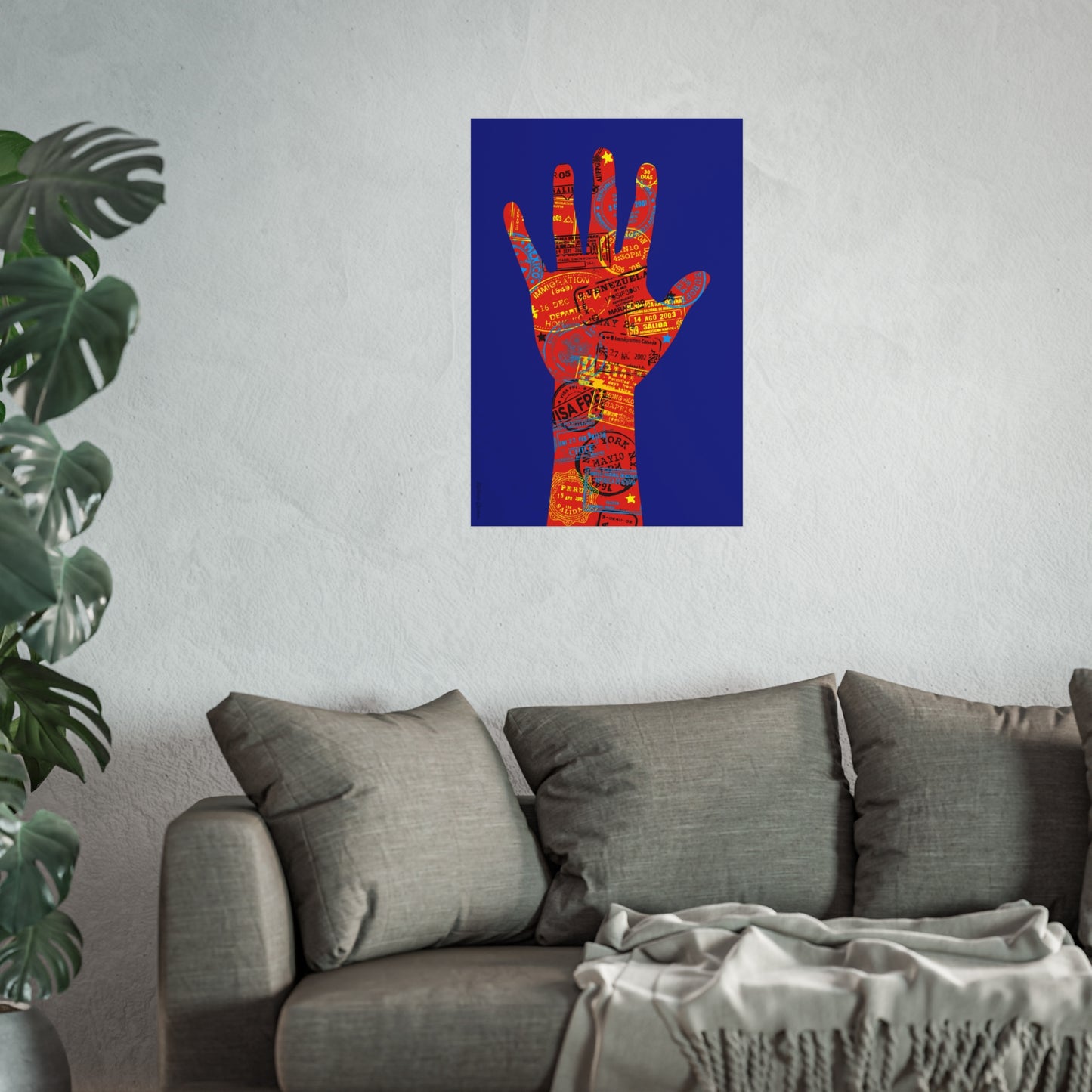 Giclée Fine Art Print - Message To Humanity, Aquiles Nazoa