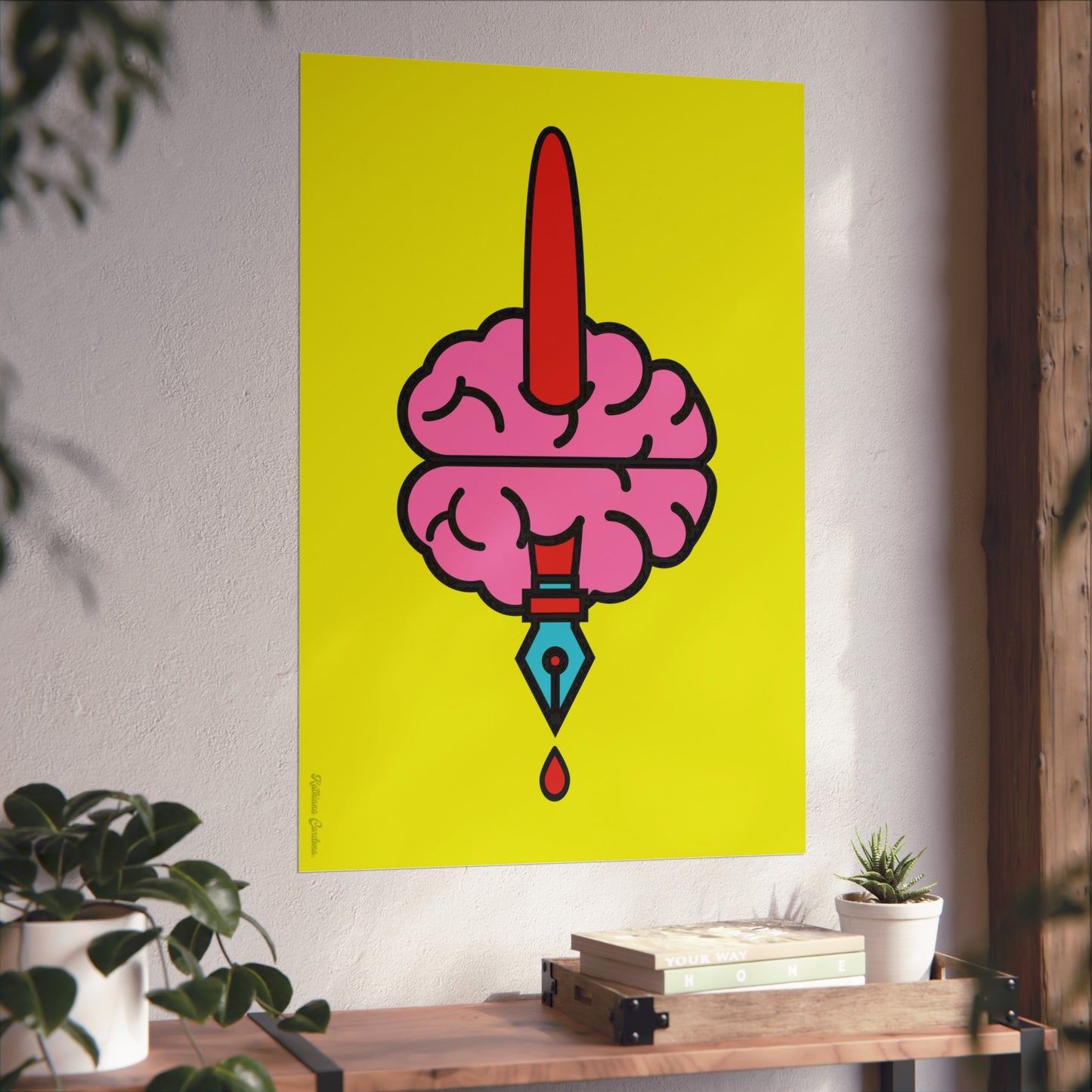 Impresión de bellas artes Giclée - ¡Detenga la censura! Ciudadanos por países libres 