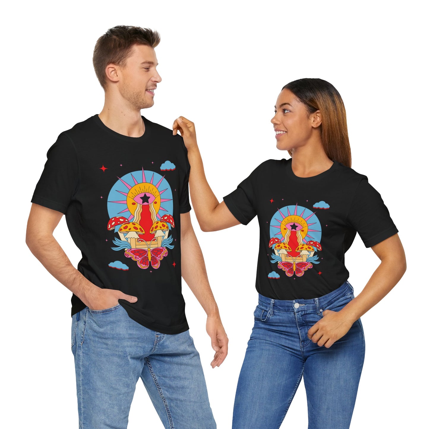 Unisex Tee - Design Butterfly
