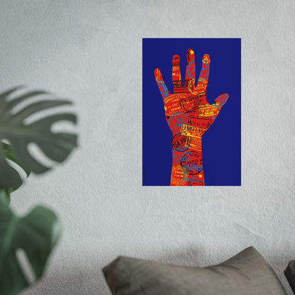 Giclée Fine Art Print - Message To Humanity, Aquiles Nazoa