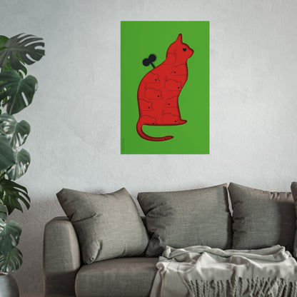 Giclée Fine Art Print  - Coexistence green