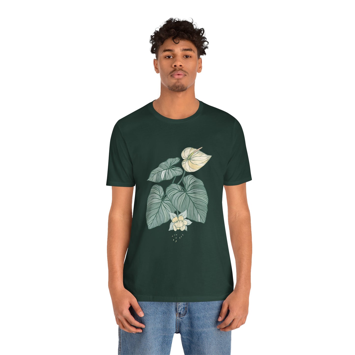 Unisex Staple T-Shirt | Bella + Canvas 300 - Vplants Monstrera