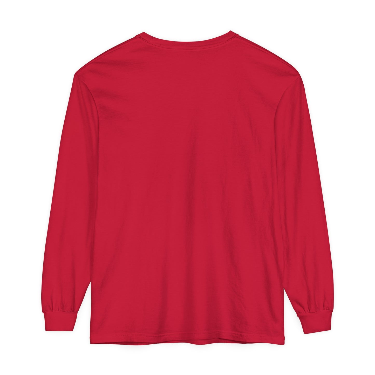 Unisex Garment-dyed Long Sleeve T-Shirt assorted images and colors!