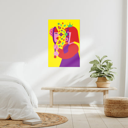 Giclée Fine Art Print - Love What You See, Love Yourself