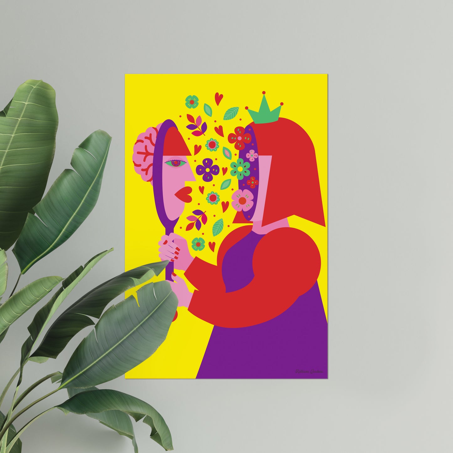 Giclée Fine Art Print - Love What You See, Love Yourself