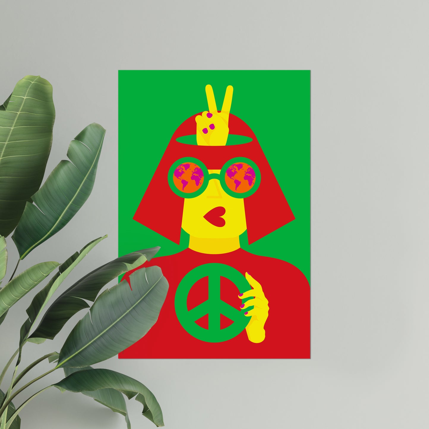 Giclée Fine Art Print - Peace to the World