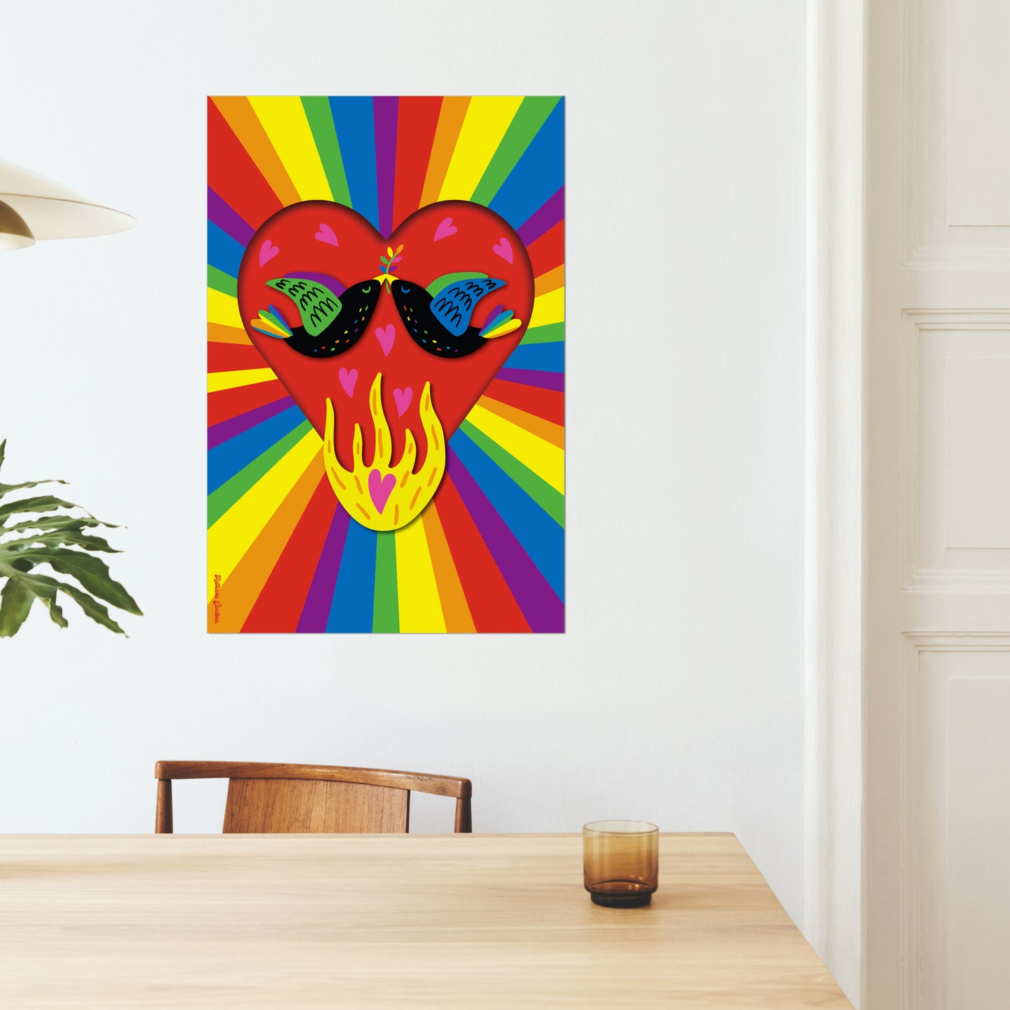 Giclée Fine Art Print - Love Lgbti