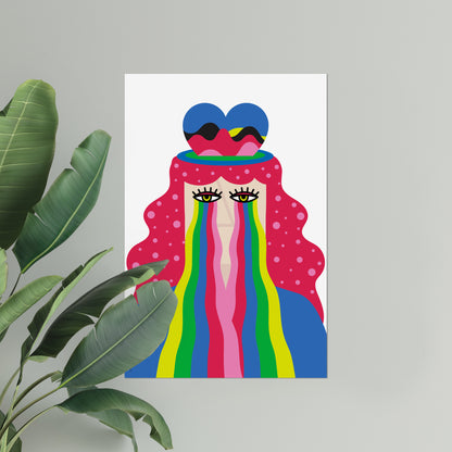 Giclée Fine Art Print - The Subjects Look, The Objects Gaze -Lady version-
