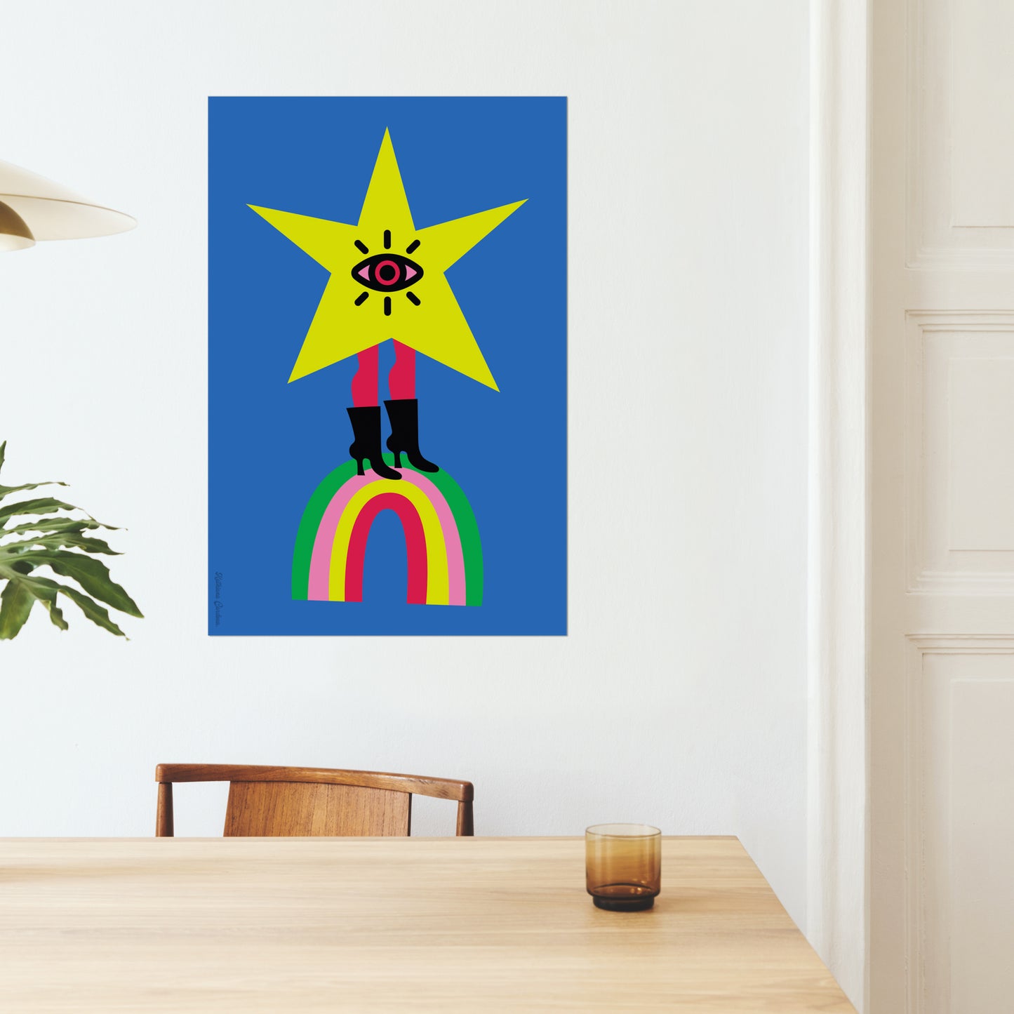 Giclée Fine Art Print - The Subjects Look, The Objects Gaze -Star version-