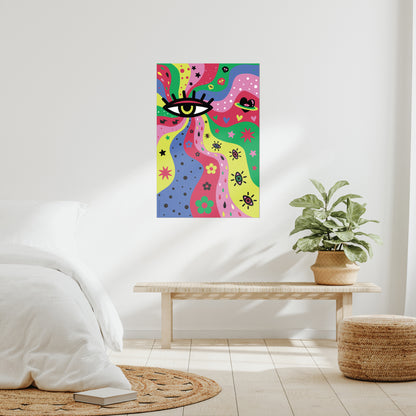 Giclée Fine Art Print - The k, The Objects Gaze -Eye version- 