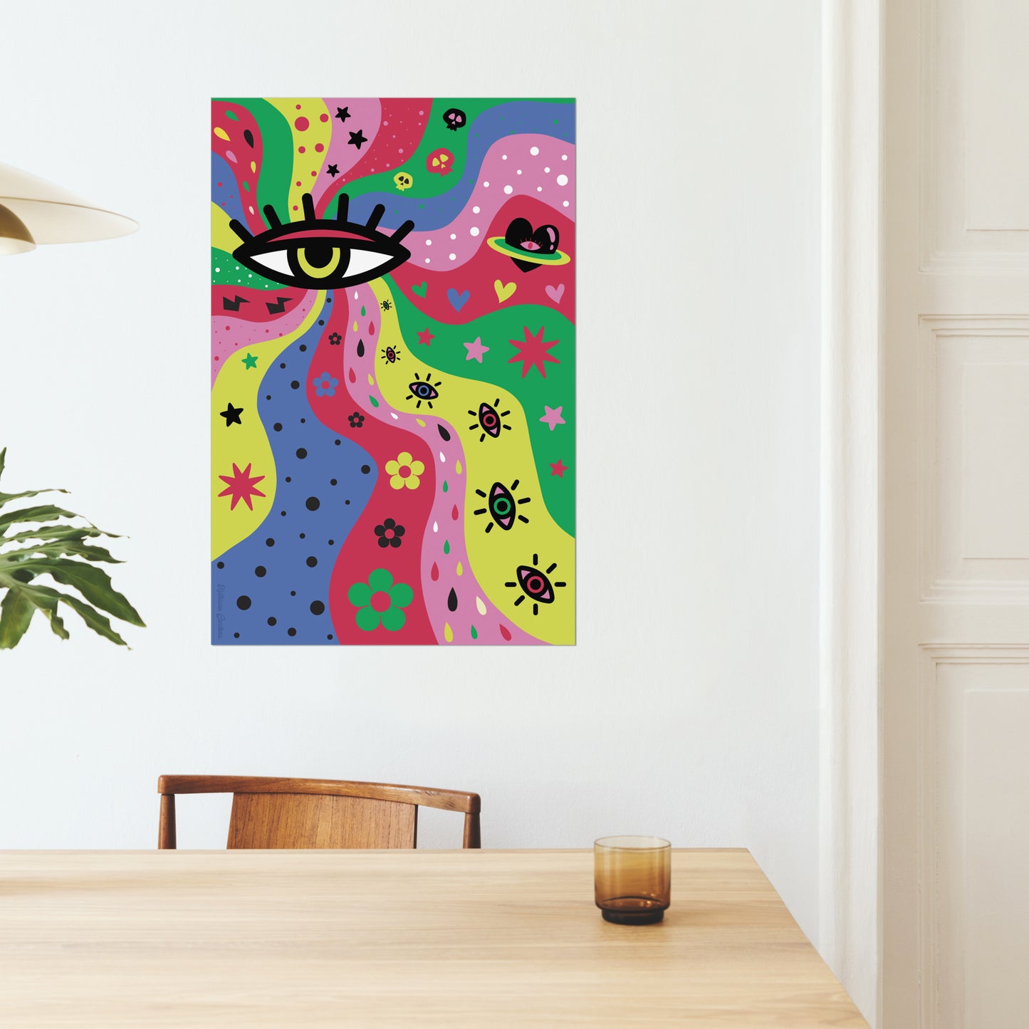 Giclée Fine Art Print - The k, The Objects Gaze -Eye version- 