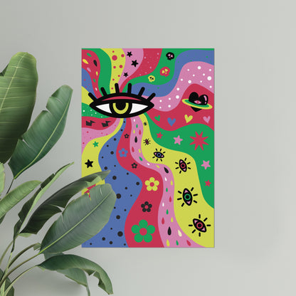 Giclée Fine Art Print - The k, The Objects Gaze -Eye version- 