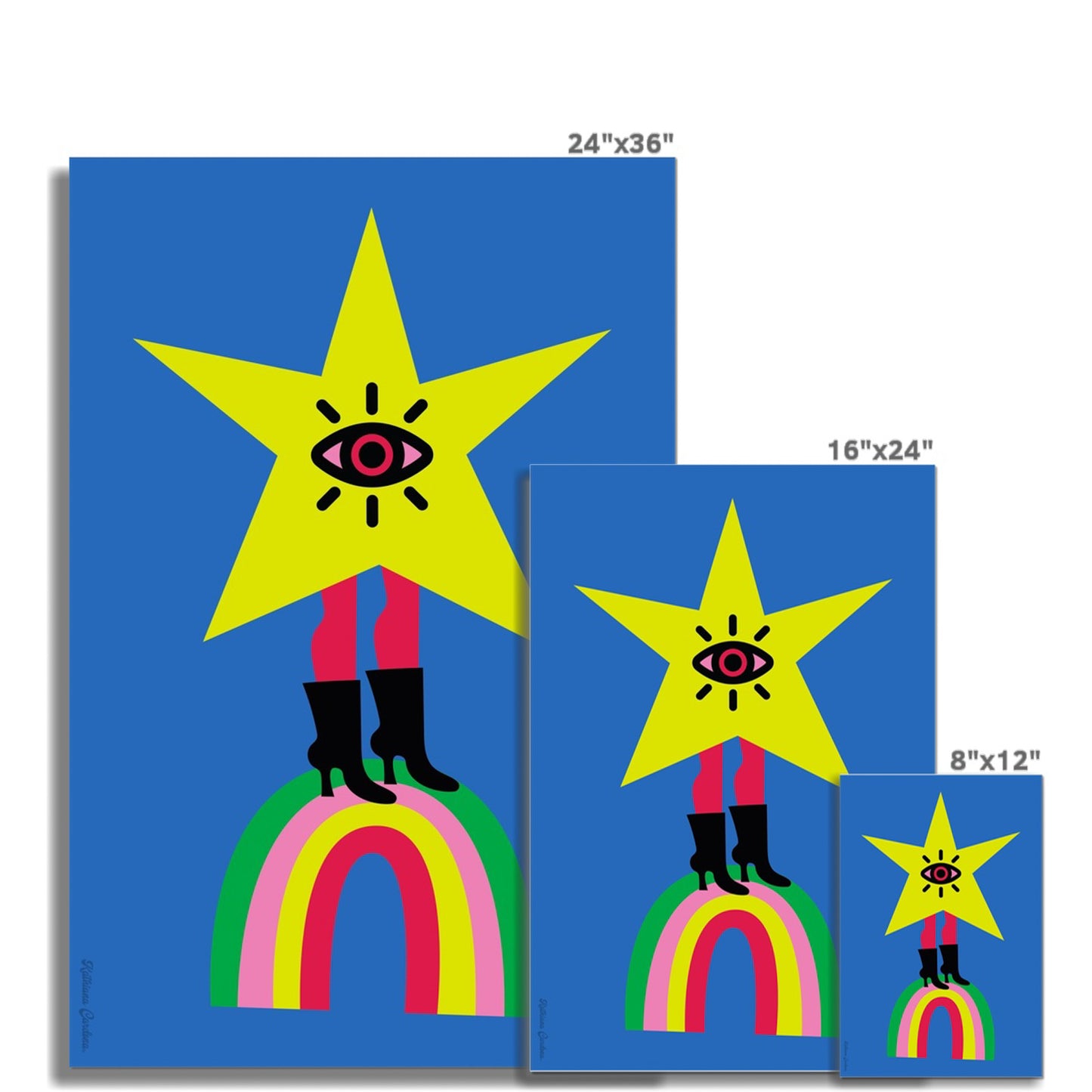 Giclée Fine Art Print - The , The Objects Gaze -Versión estrella- 