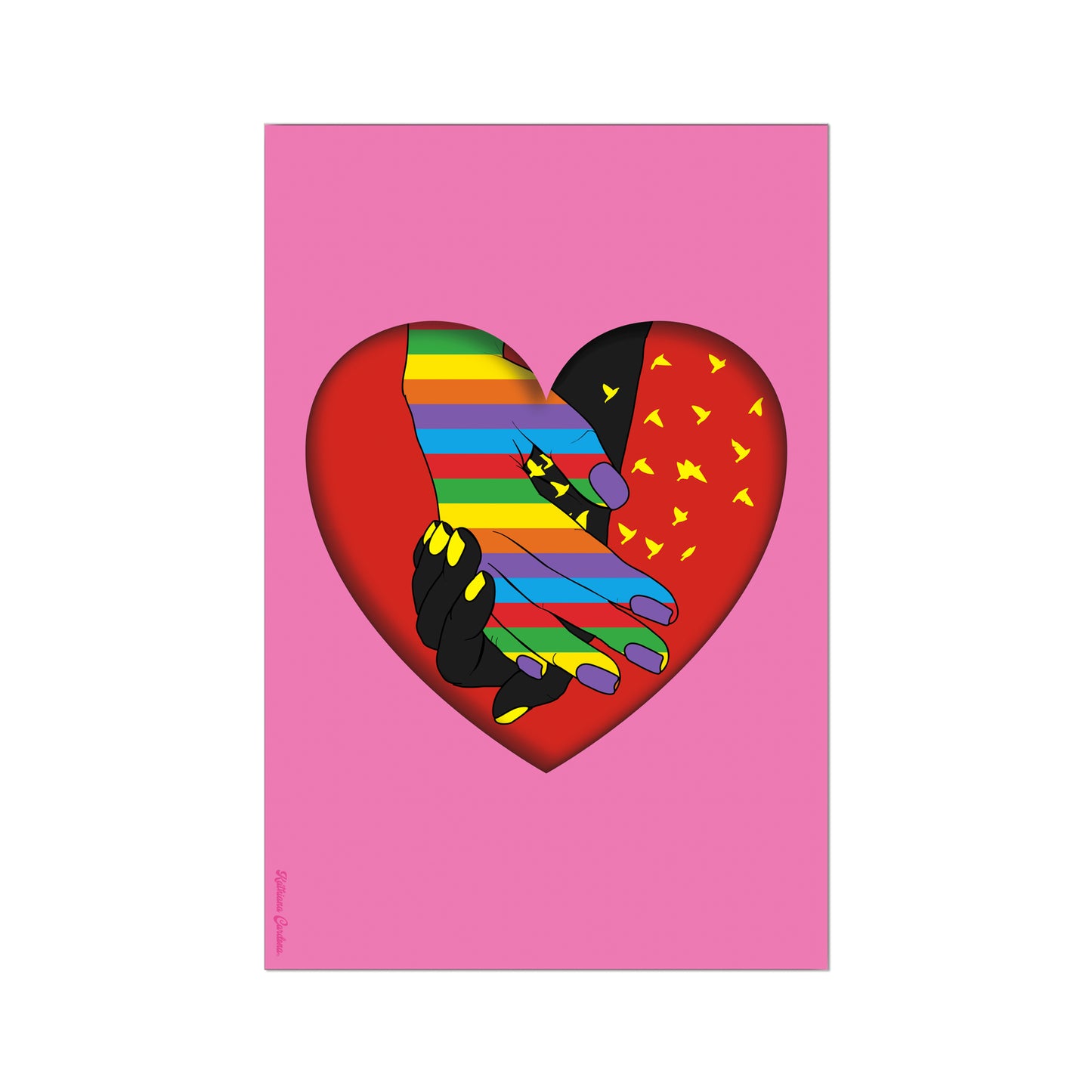Giclée Fine Art Print - Love Acceptance Lgbti 