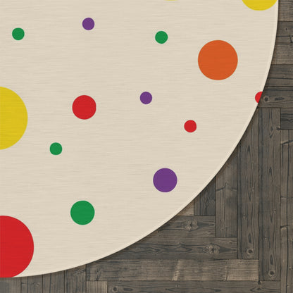 Round Rug Dots 1 colors
